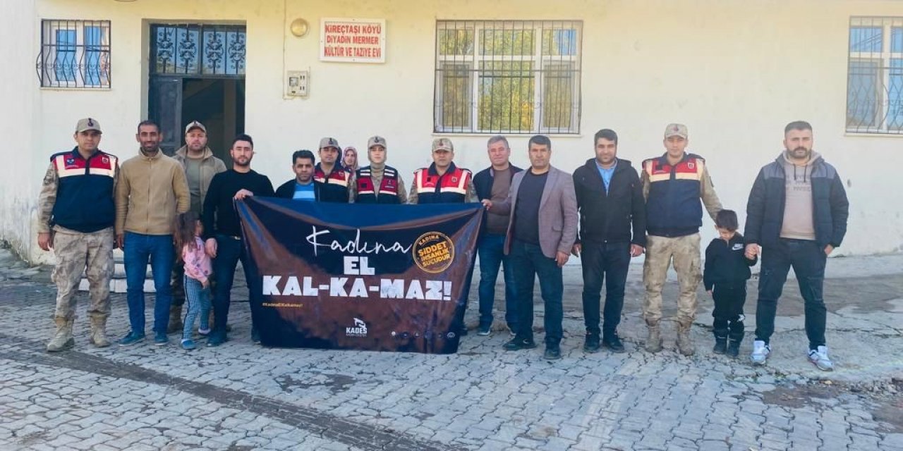 Jandarmadan kadınlara KADES eğitimi