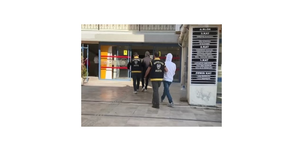 Marmaris’te evden 1 milyonluk hırsızlık yapan şahıslar tutuklandı