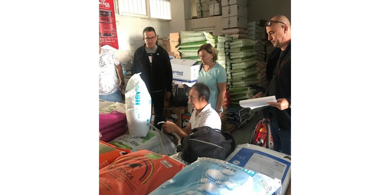 Kimyasal gübre bayilerinde denetim yapıldı