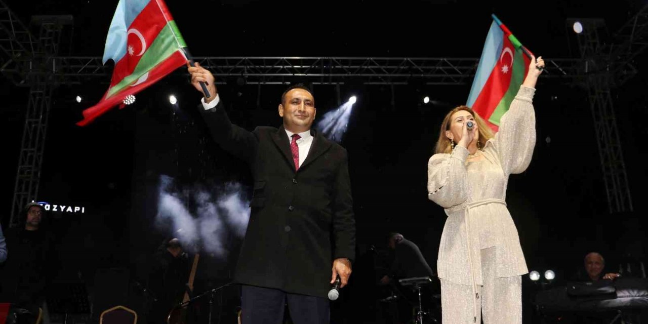 Karabağ’ın zaferi Toroslar’da coşkuyla kutlandı