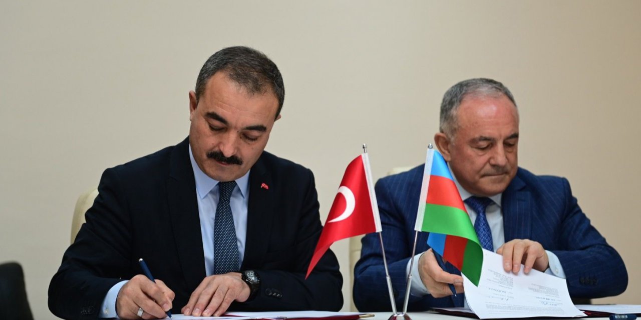 Hitit Üniversitesi ve Azerbaycan Teknik Üniversitesi arasında işbirliği anlaşması