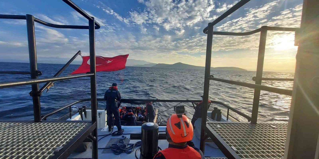 Ege denizinde göçmen hareketliliği