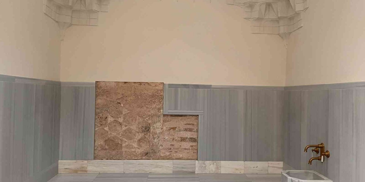 Restorasyonu 12 yıl süren Barbaros Hayrettin Paşa Hamamı açıldı