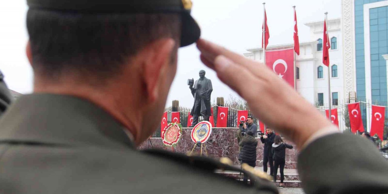 Elazığ’da 10 Kasım Atatürk’ü Anma Günü töreni