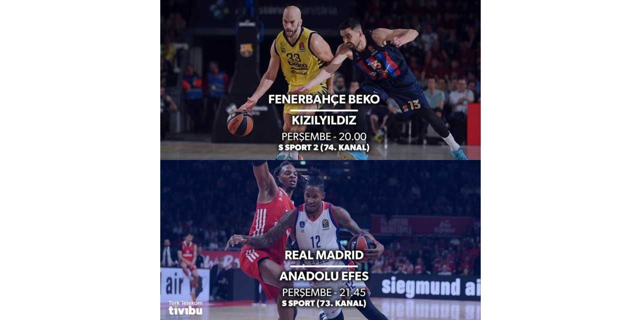 Basketbolun zirvesi Tivibu’da