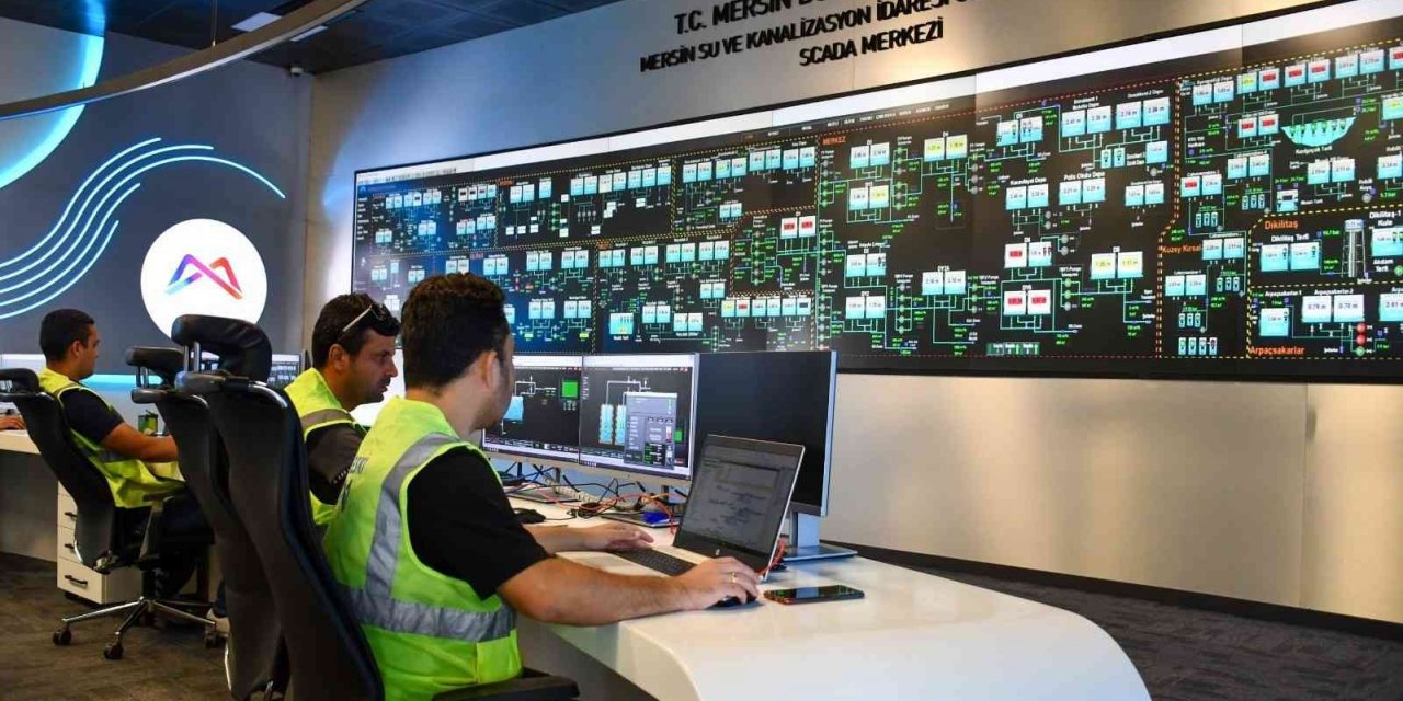 MESKİ, SCADA Merkezi ile verileri anlık kontrol ediyor