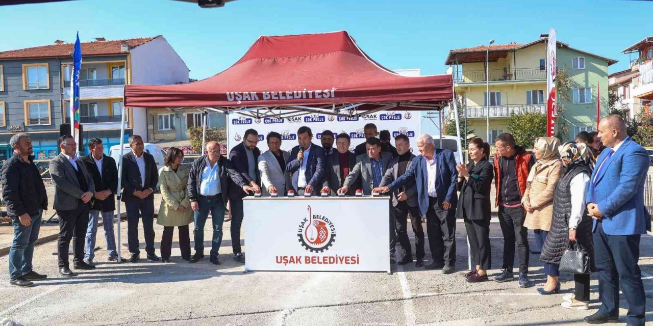 Uşak’ta 7 bin metrekareye inşa edilecek projenin temeli atıldı