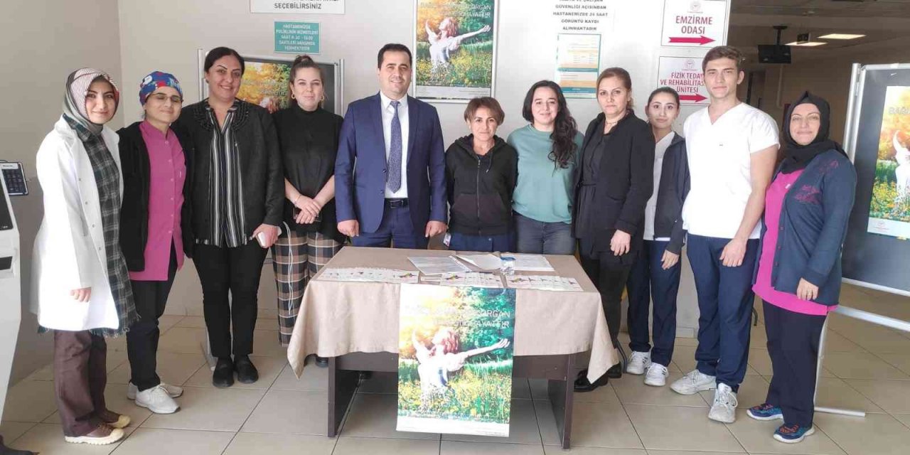 Muğla’da organ bağışı için stant kuruldu