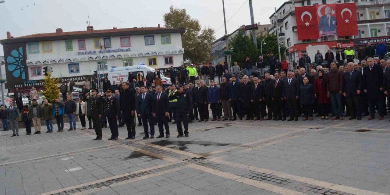 Develi’de 10 Kasım Atatürk’ü Anma Programı Düzenlendi