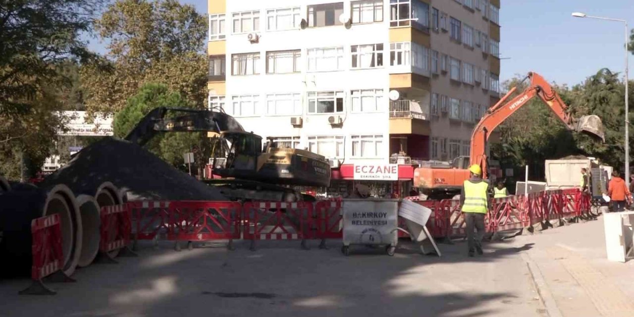 Bakırköy’de vatandaşların toz çilesi