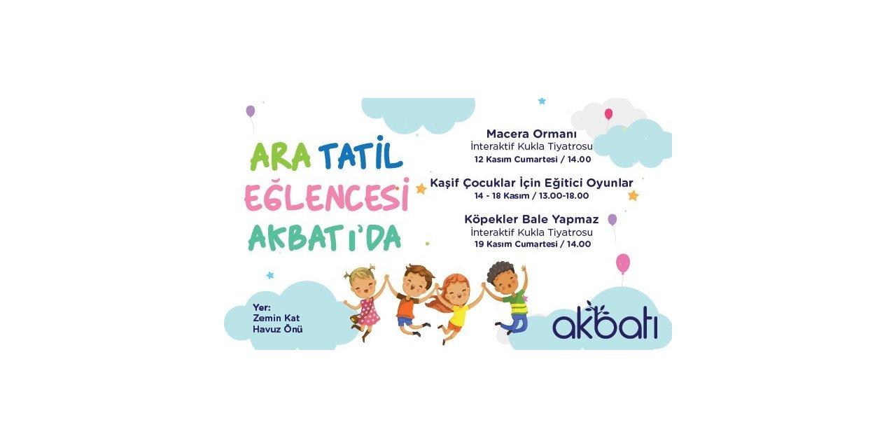 Akbatı, Kasım ayı etkinlik programını açıkladı