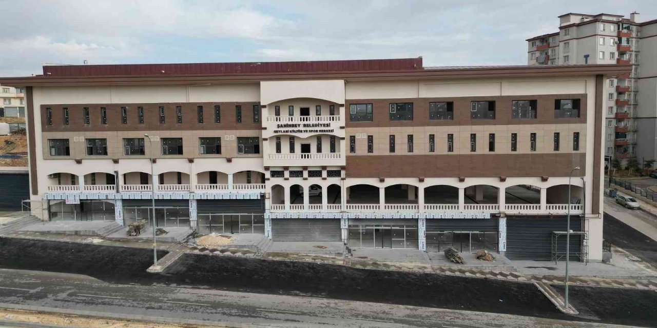 Şahinbey’deki dev tesiste son aşama