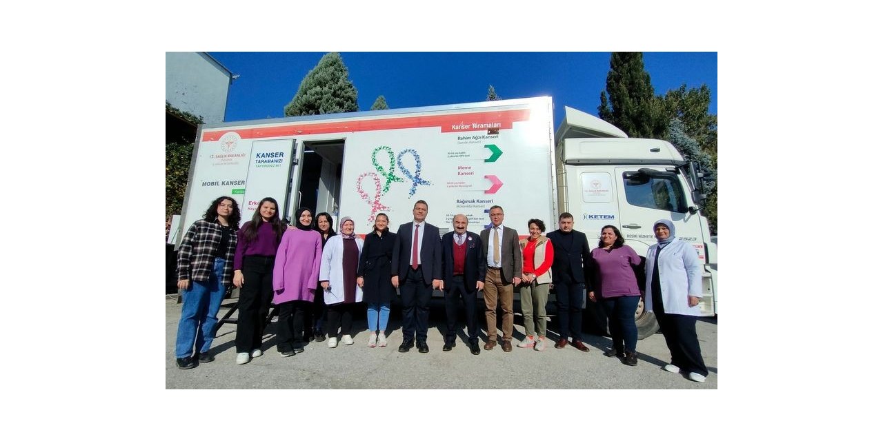 Mobil KETEM TIR’ı fabrika çalışanları için hizmete başladı