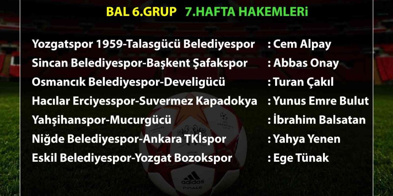 BAL’da 7. hafta maçlarının hakemleri belli oldu