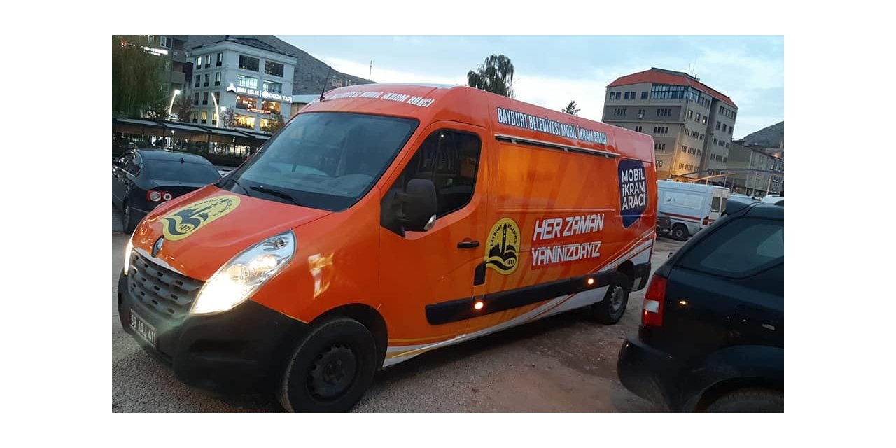 Bayburt Belediyesi filosuna ikram aracını da kattı
