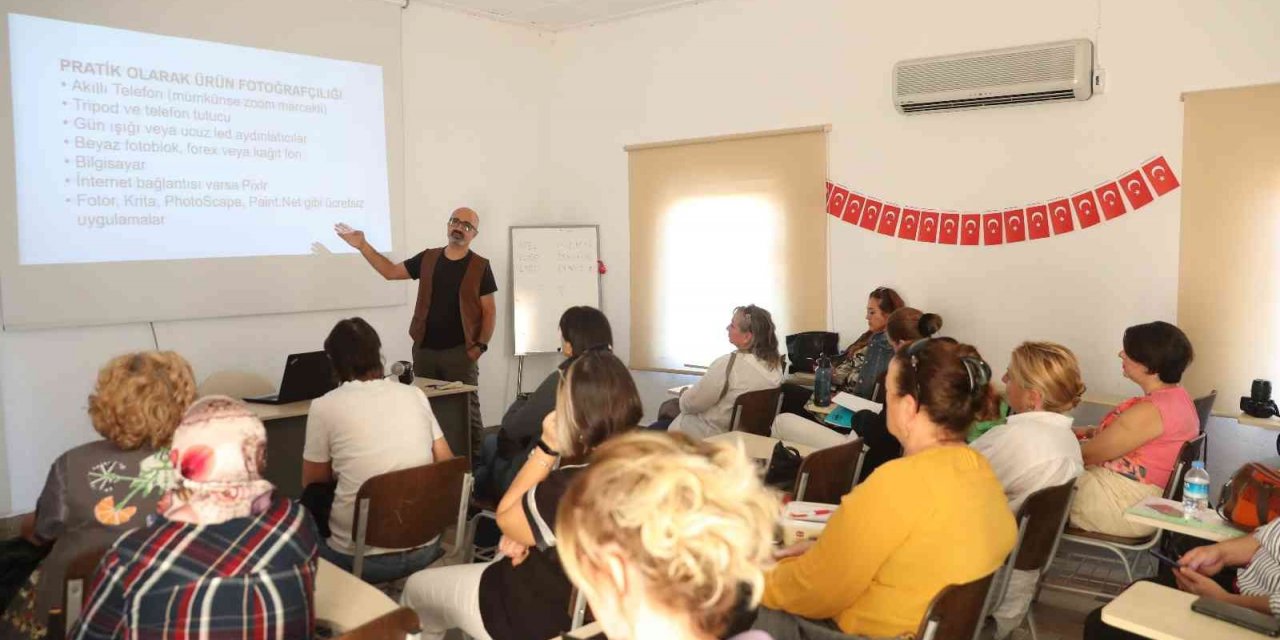 Büyükşehir’den ‘Ürün Fotoğrafçılığı’ eğitimleri