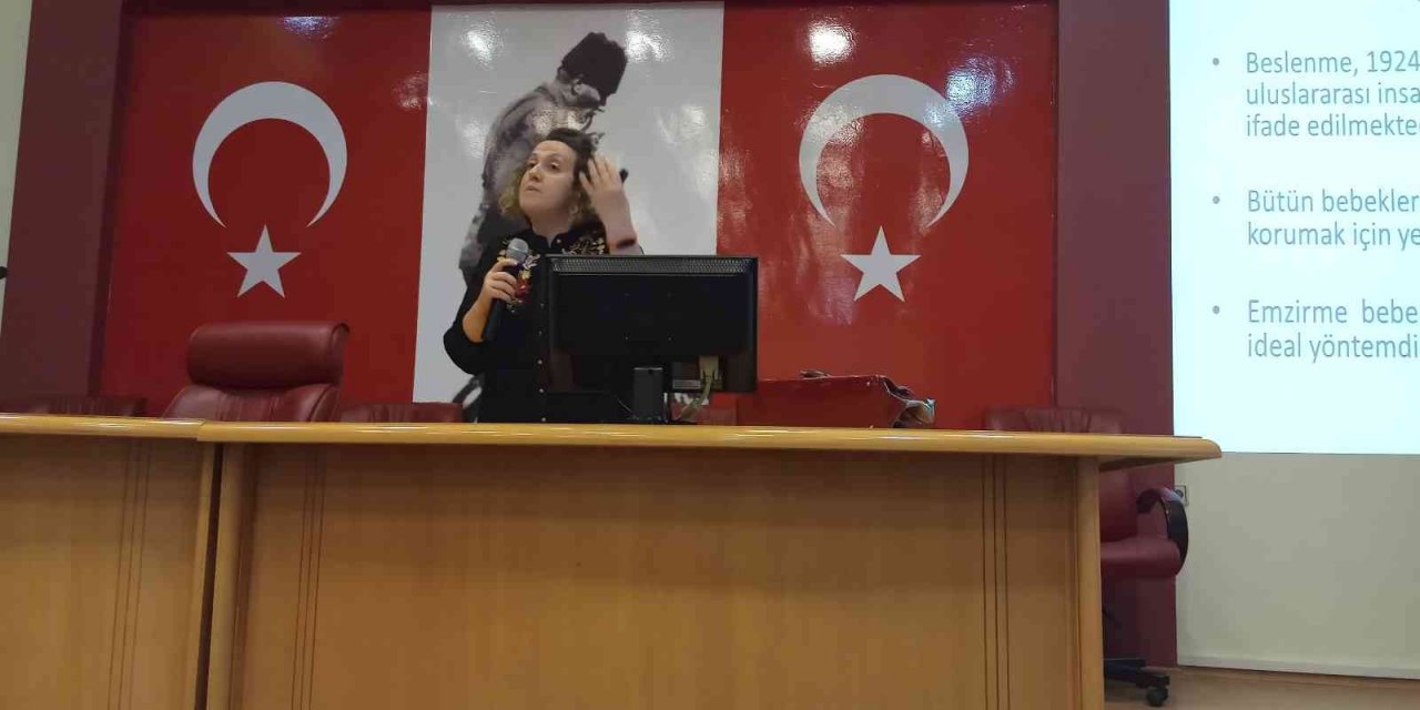 Tarım ve Orman Müdürlüğü personeline anne sütünün korunması eğitimi