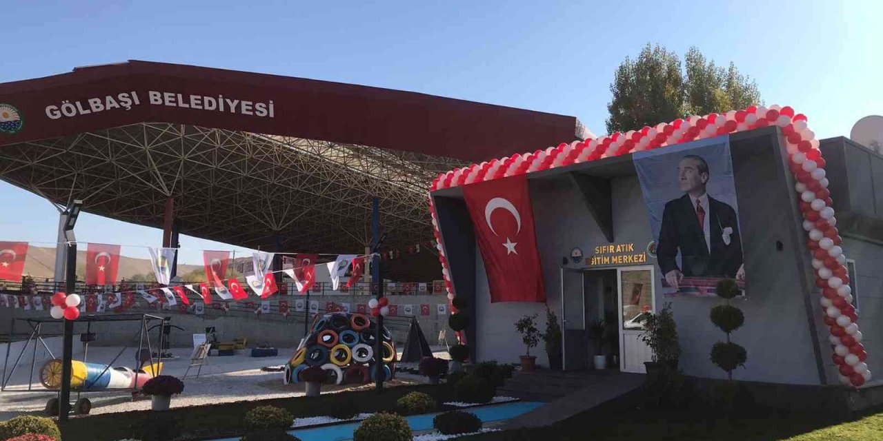 Gölbaşı’nda atık getirme merkezi faaliyete geçti