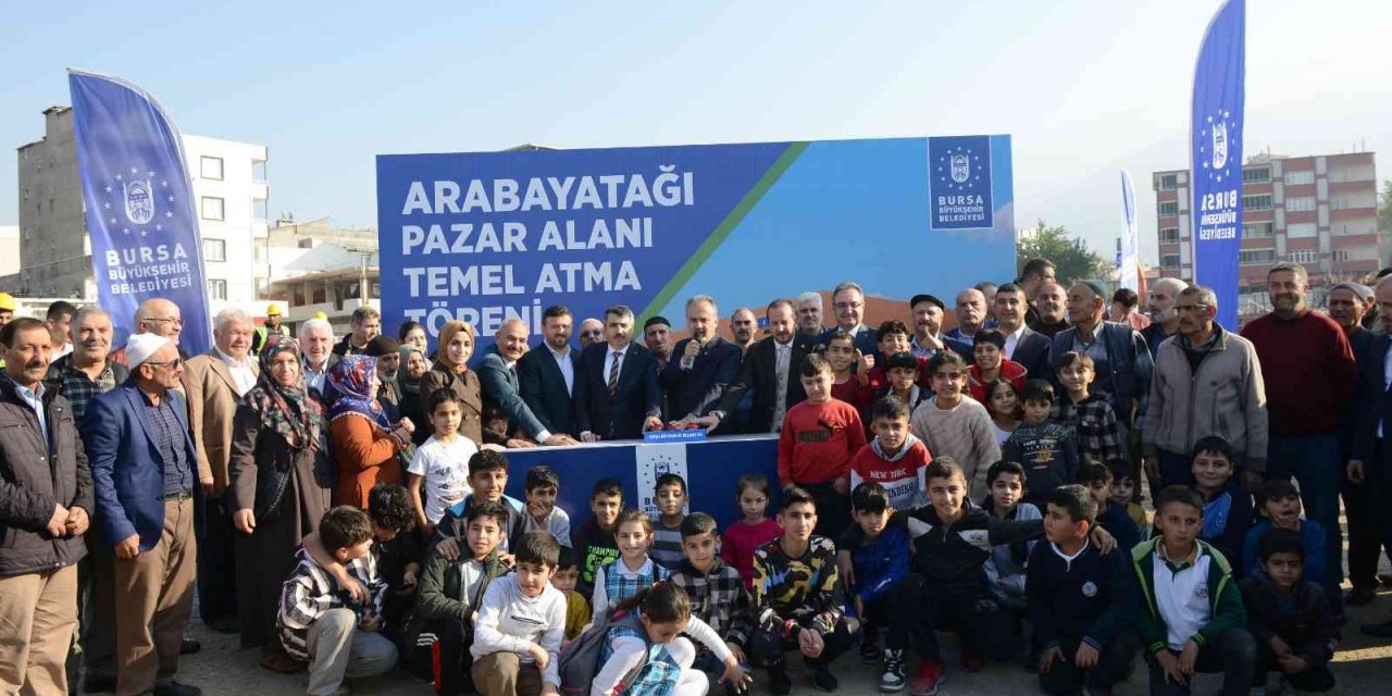 Bursa’ya yeni kapalı pazar alanı