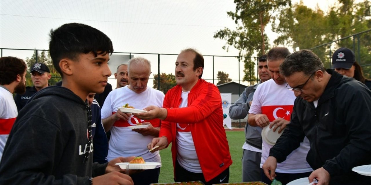 Mersin’de ’Kötü alışkanlıklara ret, sporla sağlıklı yaşama evet’ kampanyası