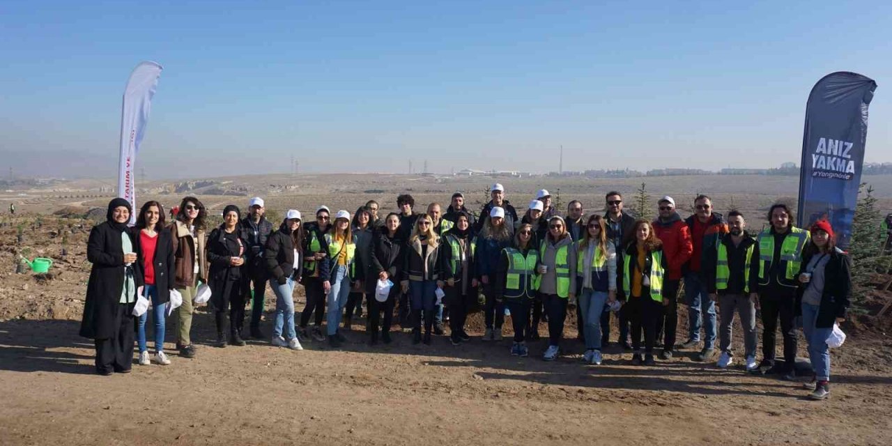 Enerji Çalışanları Haftası’nı fidan dikerek kutladılar