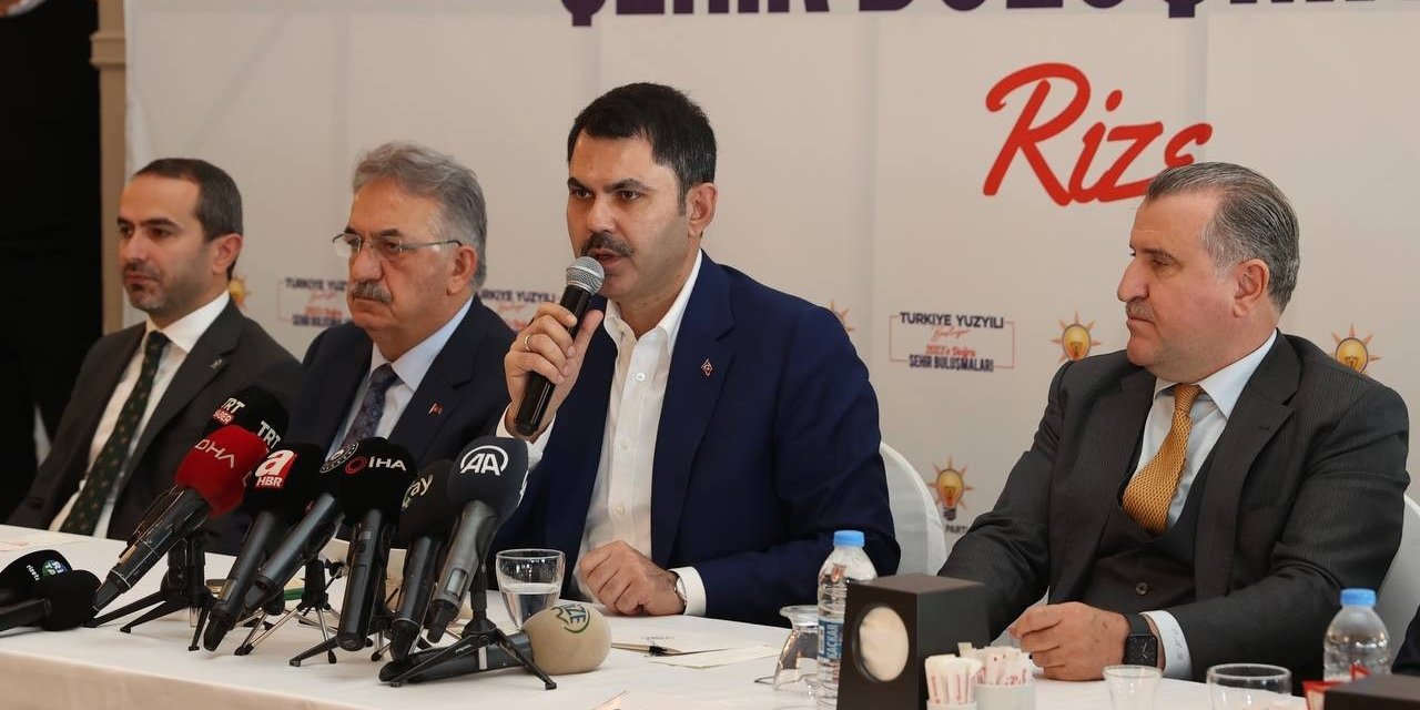 Bakan Kurum: “O ‘altılı masa’, bizim projelerimizi hayal etse yapamaz”