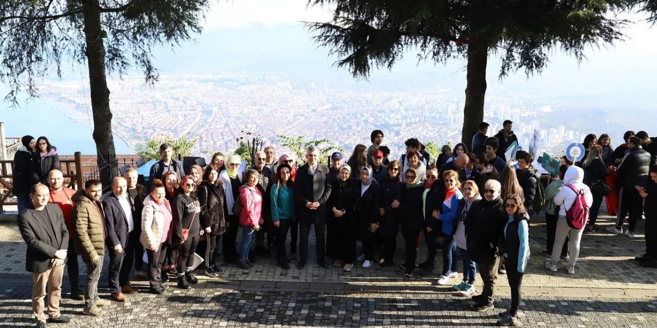 Boztepe’den şehre sağlıklı yaşam yürüyüşü