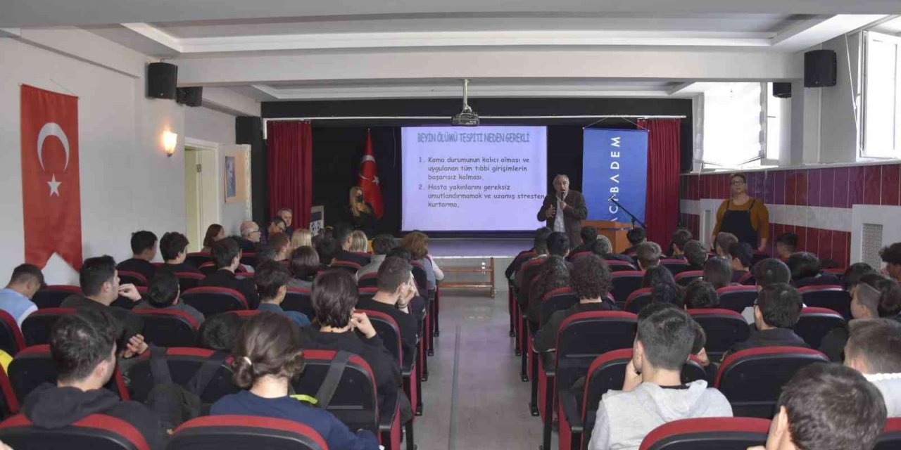 Öğrencilere organ bağışının önemi anlatıldı