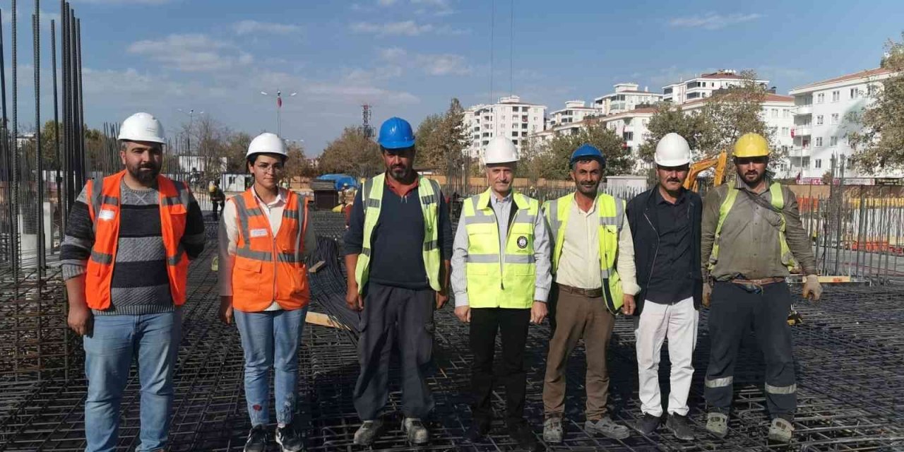 Şahinbey’de Millet kütüphanesi yapımı sürüyor