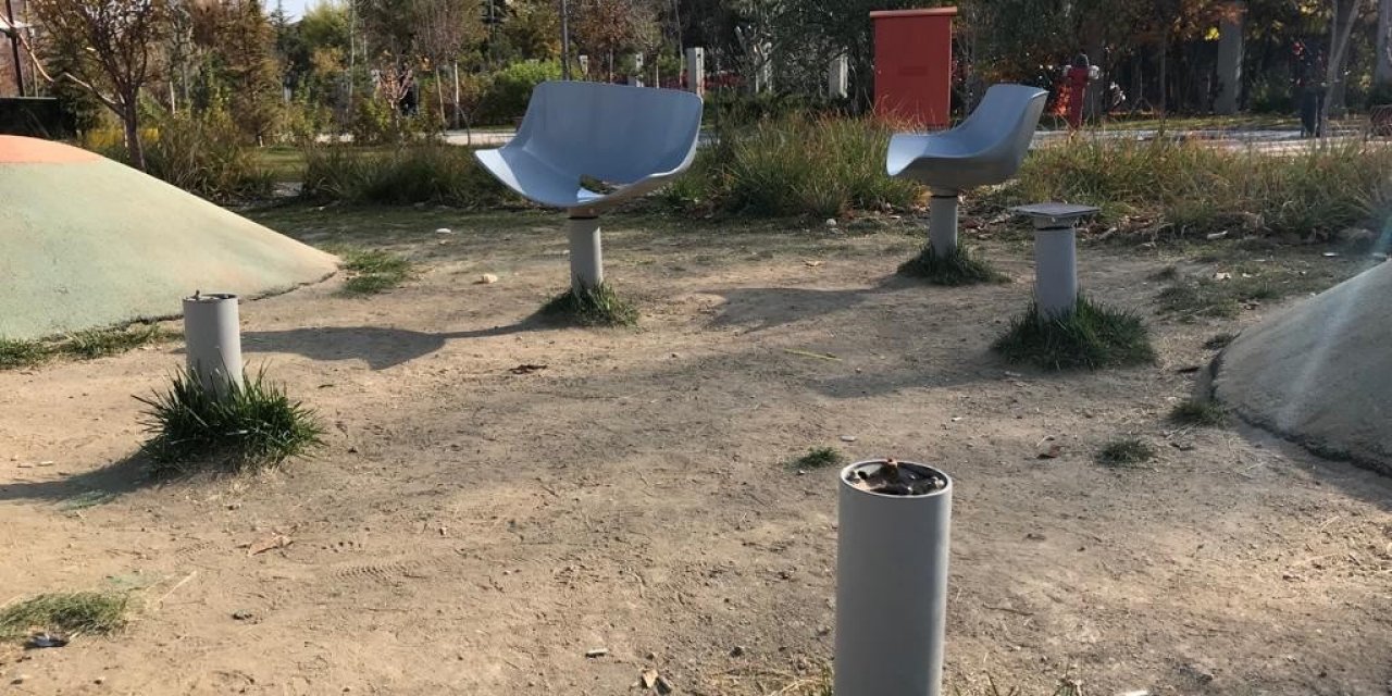 Magandaların yeni hedefi Millet Bahçesi oldu