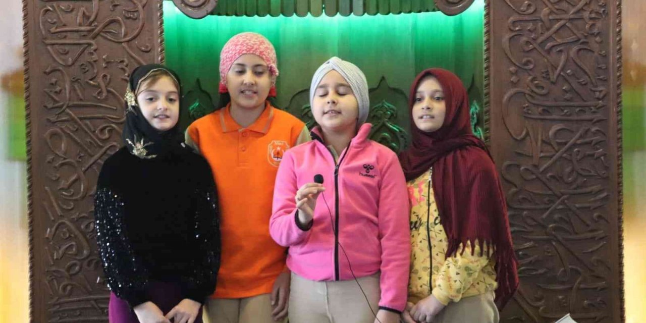 Öğrencilere peygamber sevgisi anlatıldı