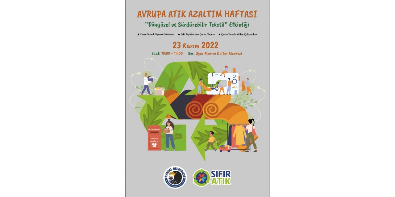 Kartal Belediyesi’nden döngüsel ve sürdürülebilir tekstil etkinliği