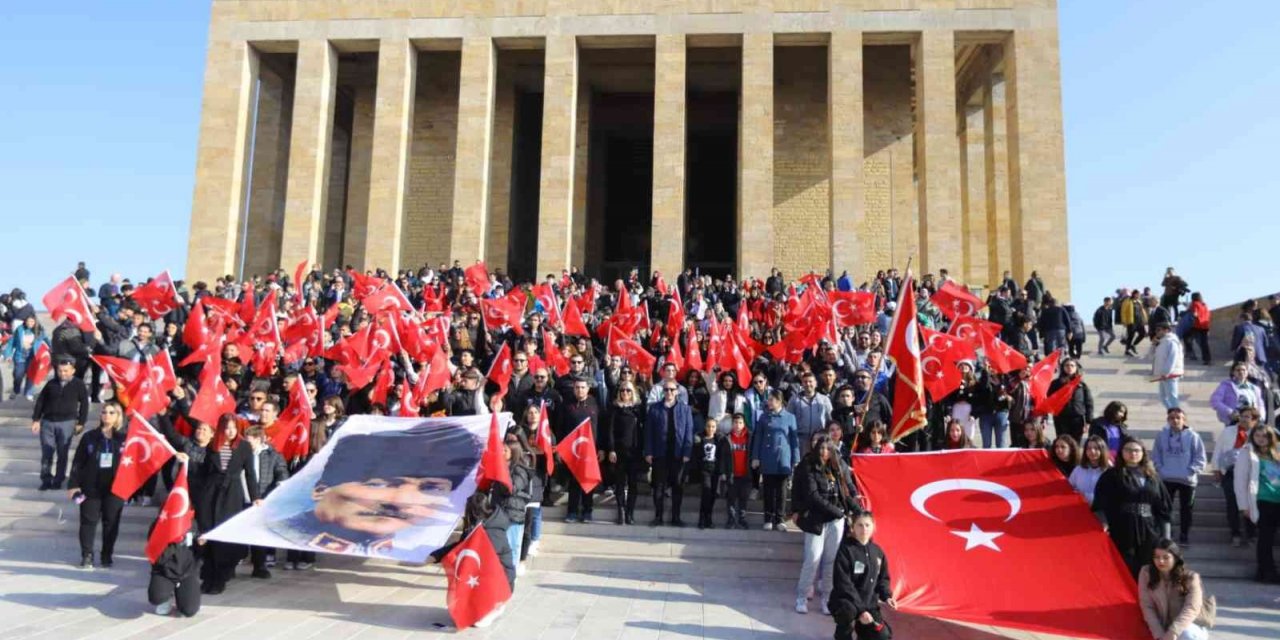 Selçuklu gençler Anıtkabir’de