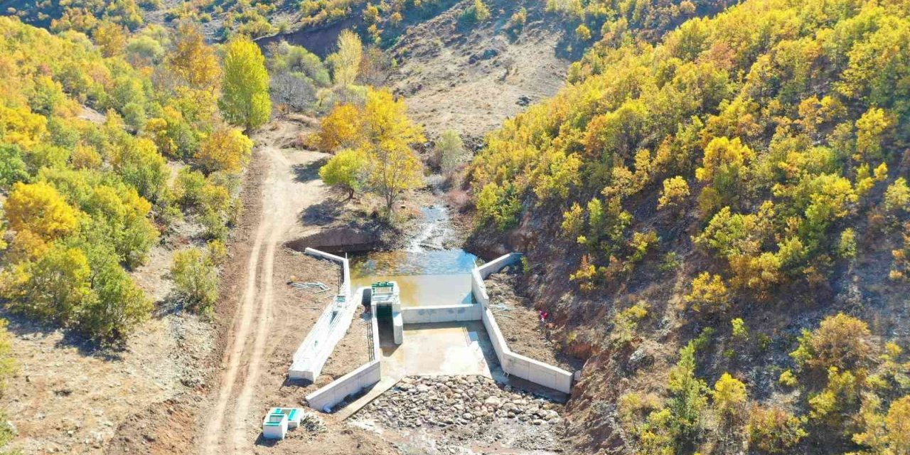 Elazığ’da  mikrohavza sulaması tamamlandı