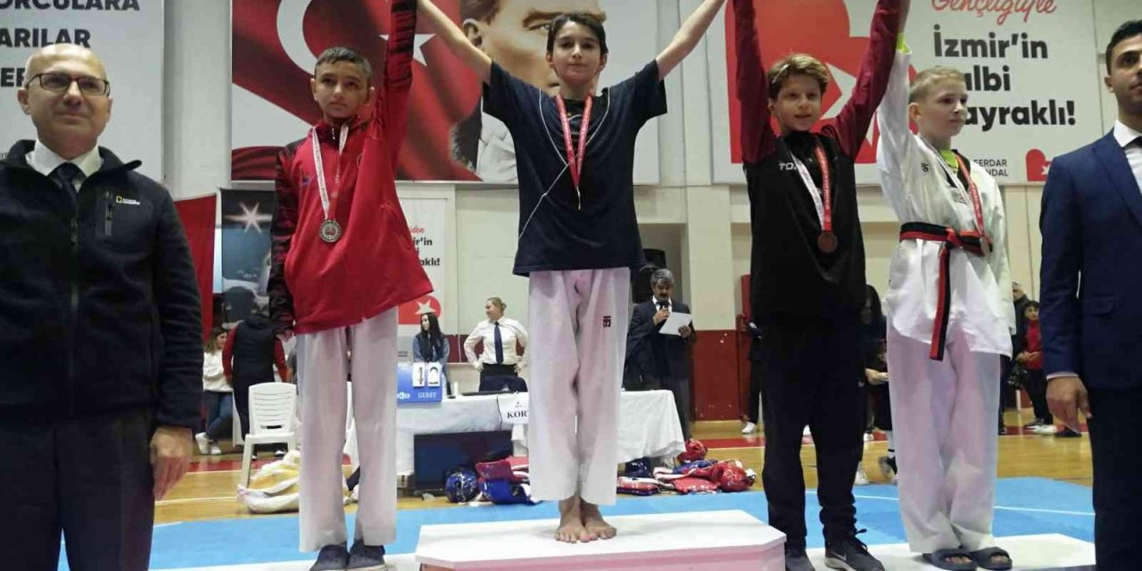 Bayraklılı sporculardan 3 madalya daha