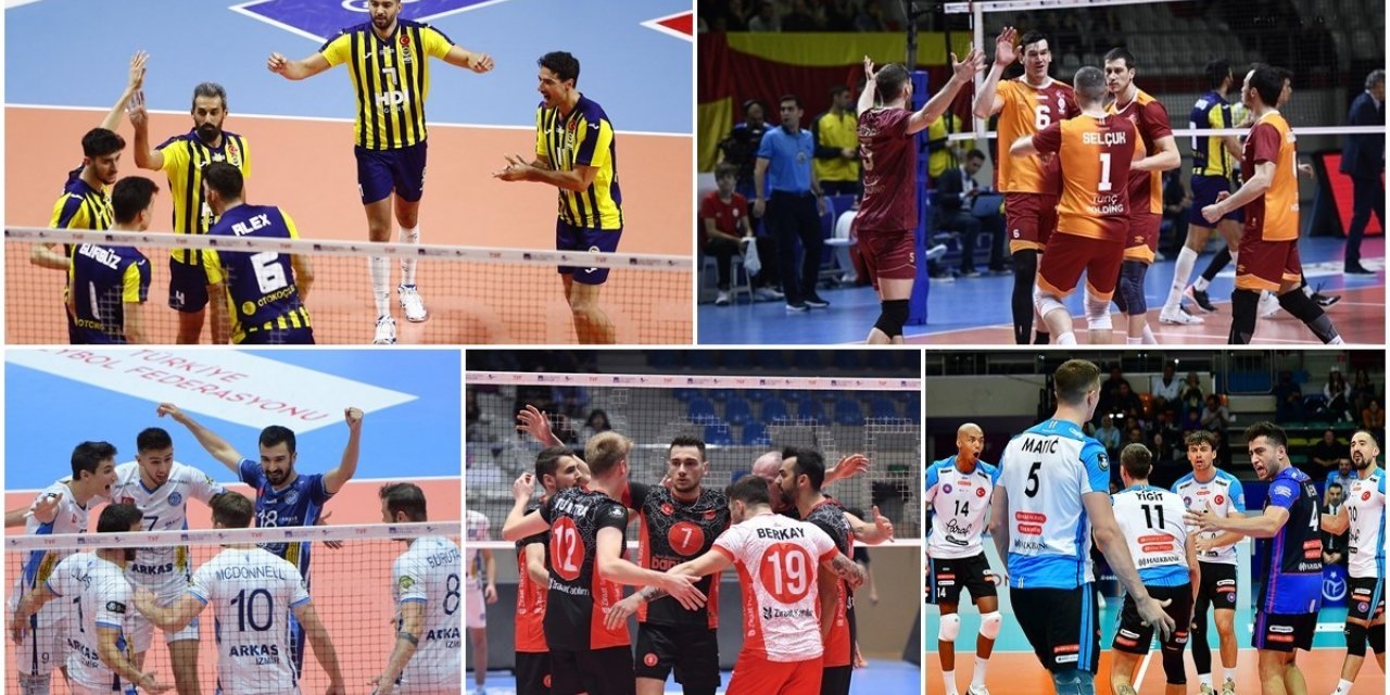 CEV Şampiyonlar Ligi ve CEV Kupası’nda heyecan devem ediyor