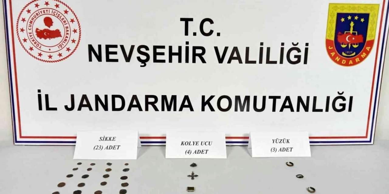 Tarihi eser ele geçirildi