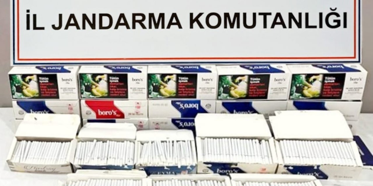 Ordu’da kaçak tütün mamulleri ele geçirildi