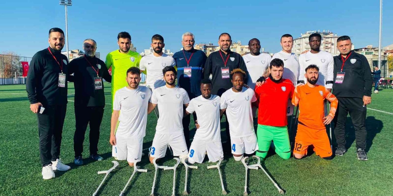 Şahinbey Ampute kupaya hızlı başladı 6-1