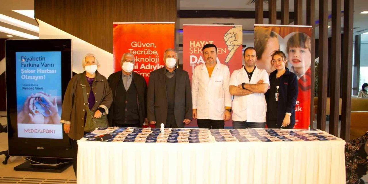 Medıcal Poınt’te diyabete dikkat çekildi