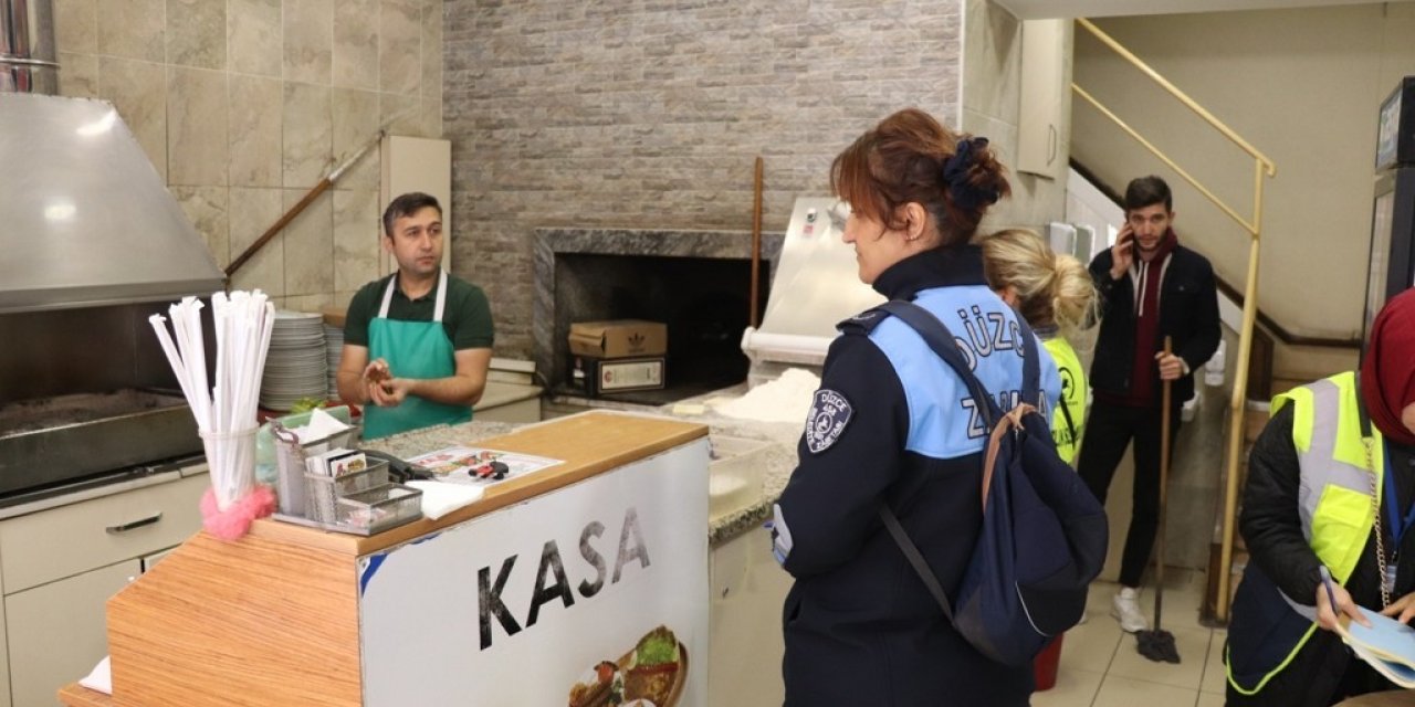 Belediye ekiplerinden atık yağ denetimi