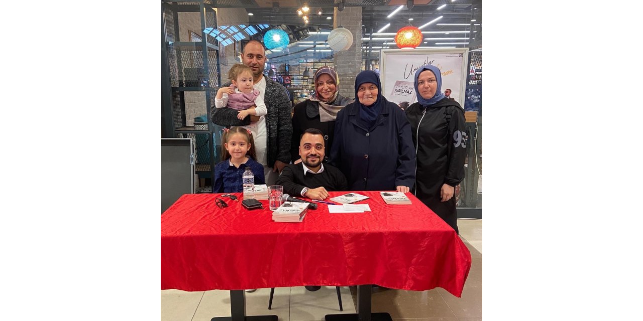 İlk 100 okura “Umutlar Kırılmaz” kitabı hediye