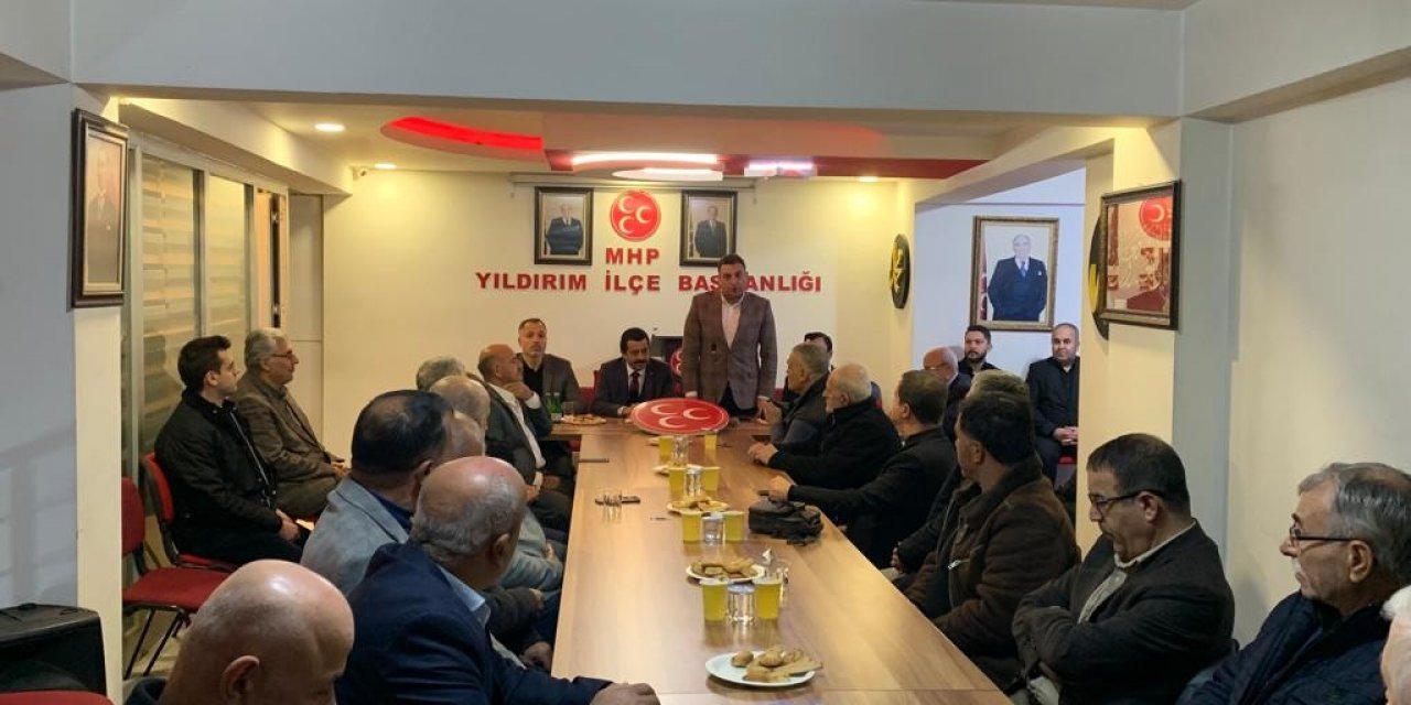 MHP Yıldırım İlçe Teşkilatı istişare toplantısı düzenledi