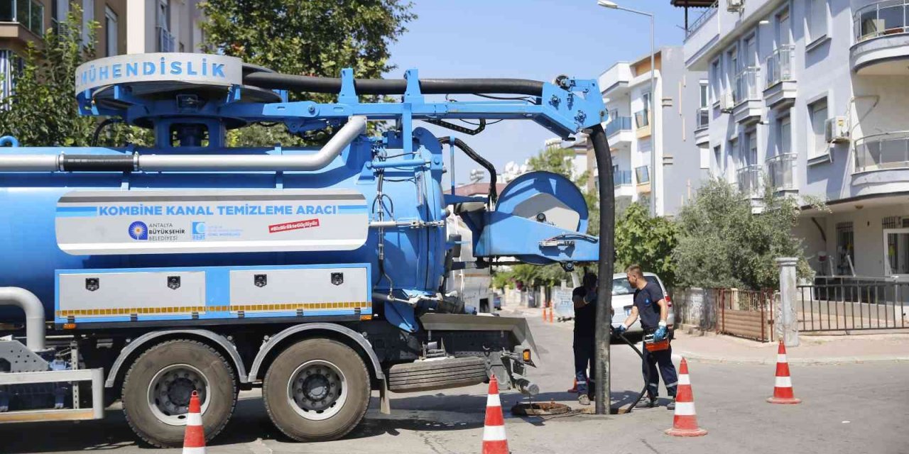 5 merkez ilçede 10 ay sürecek kanalizasyon temizliği başladı