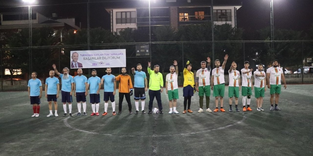 Düzce Belediyesi futbol turnuvası başladı