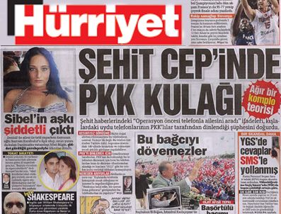 Hürriyet'ten şok iddia