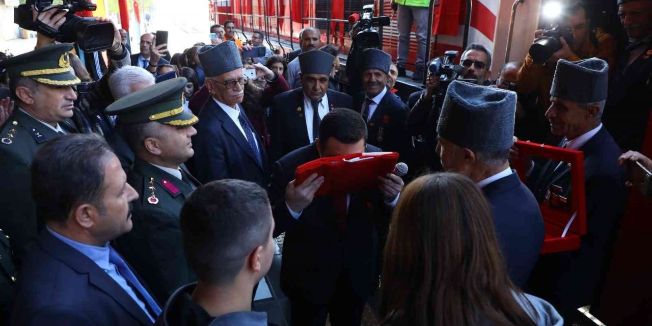 Mustafa Kemal Atatürk’ün Diyarbakır’a gelişinin 85. yıldönümü temsili karşılama ile kutlandı