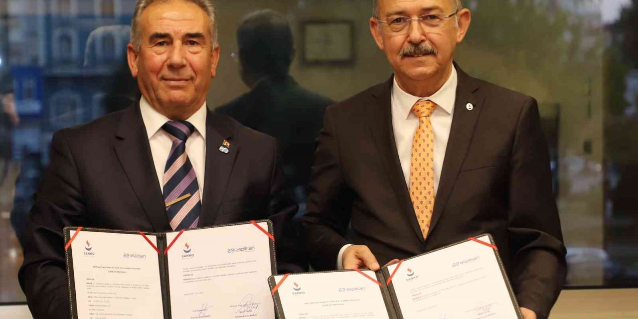 SANKO Üniversitesi ile Aspilsan arasında iş birliği protokolü