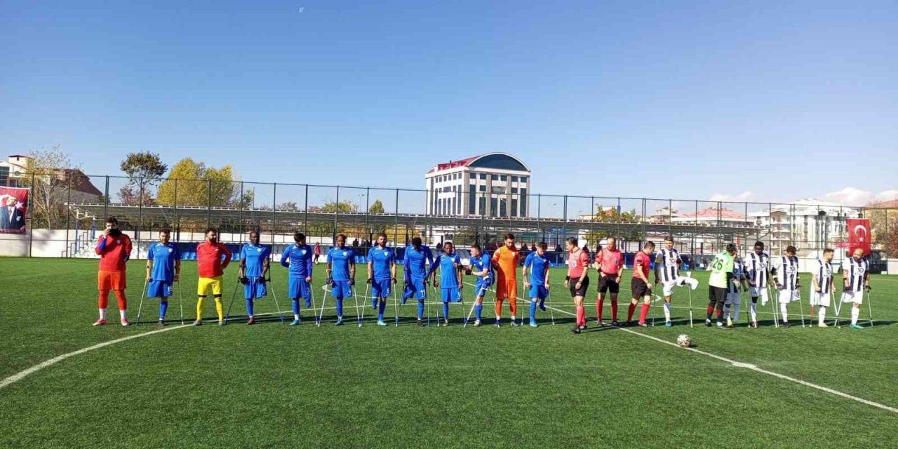 Şahinbey Ampute takımı gruptan lider olarak çıktı 3-0