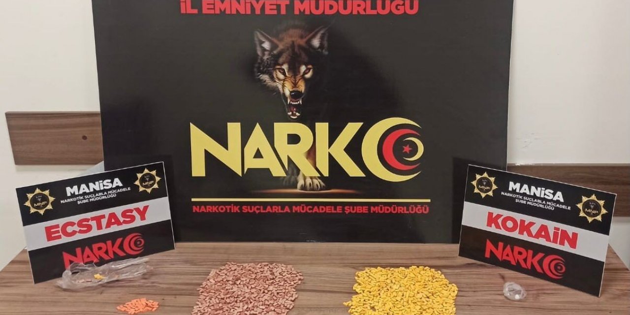 Manisa’da uyuşturucu operasyonunda 3 tutuklama